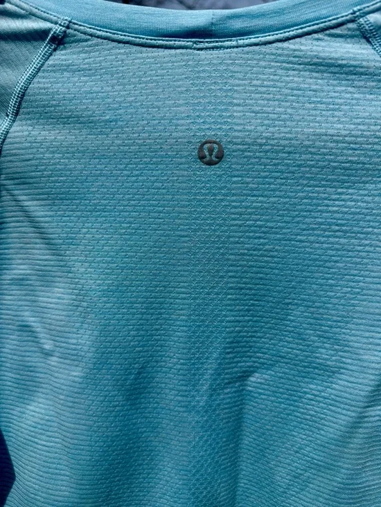 lululemon athletica Swiftly Tech 2.0 Race Length Long Sleeve Size 8 Blue Chill - Picture 9 of 13